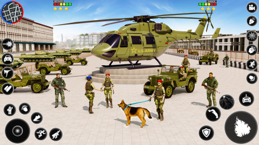 اسکرین شات بازی Army Transport Vehicles Games 2