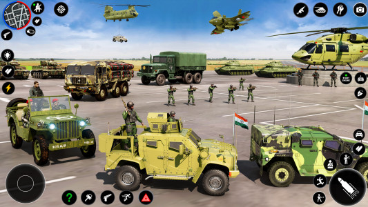 اسکرین شات بازی Army Transport Vehicles Games 7