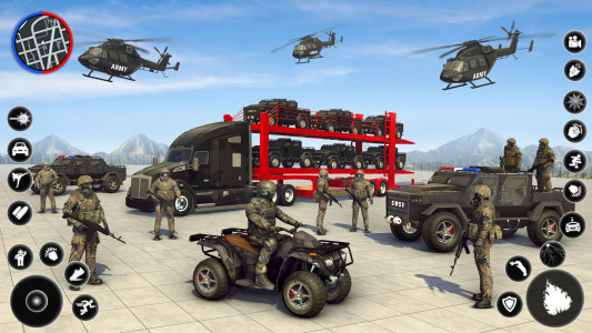 اسکرین شات بازی Army Transport Vehicles Games 5