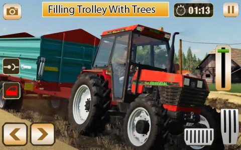 اسکرین شات بازی Offroad Land Tractor Farming 3