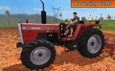 اسکرین شات بازی Offroad Land Tractor Farming 1