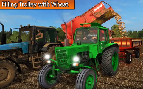 اسکرین شات بازی Offroad Land Tractor Farming 2