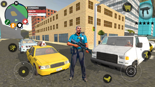اسکرین شات بازی US Police Crime Rope Hero Real- Gangster Simulator 1