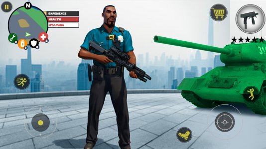 اسکرین شات بازی US Police Crime Rope Hero Real- Gangster Simulator 6
