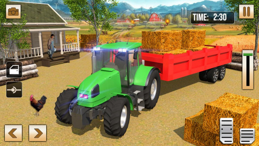 اسکرین شات بازی Modern Tractor Advance Farming 1