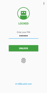 اسکرین شات 5 برنامه USB Lockit - Pendrive Password