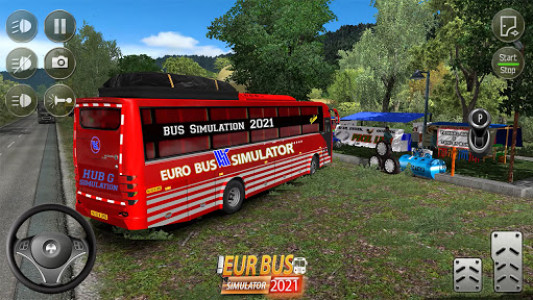 اسکرین شات بازی Euro Bus Simulator 2021 : Ultimate Bus Driving 1