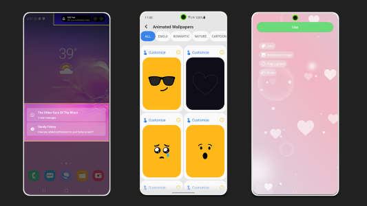 اسکرین شات 8 برنامه Always On Edge AOD & LED Light