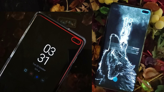 اسکرین شات 2 برنامه Always On Edge AOD & LED Light