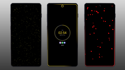 اسکرین شات 3 برنامه Always On Edge AOD & LED Light