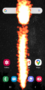 اسکرین شات 2 برنامه Fire in Phone Simulator