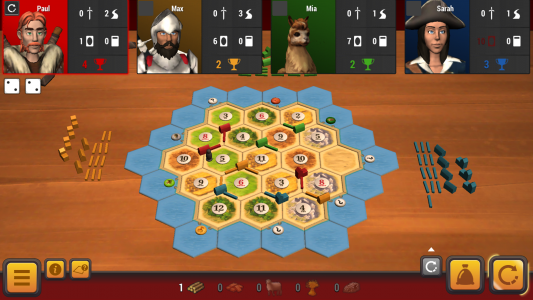 اسکرین شات 1 بازی Catan Universe