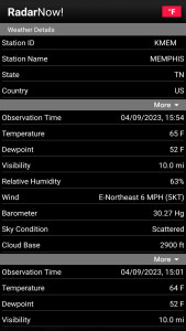 اسکرین شات 4 برنامه RadarNow! ®