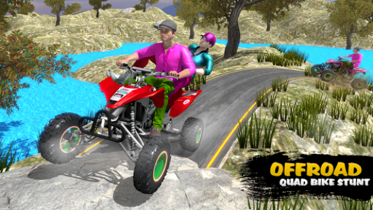اسکرین شات بازی Quad Bike Stunt Racing Mania 2019 3