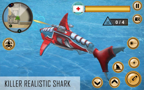 اسکرین شات بازی Super Shark Robot Wars - 3D Transform Game 2