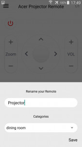 اسکرین شات برنامه Remote projector 6