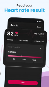 اسکرین شات برنامه Heart Rate Monitor: BP Tracker 4