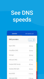 اسکرین شات برنامه DNS Changer - Fast and Secure 2