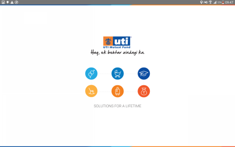 اسکرین شات برنامه UTI Mutual Fund Invest in Mutual Fund Online 7