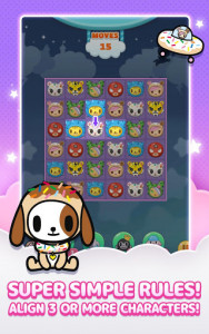 اسکرین شات بازی tokidoki friends : Match 3 Puzzle 8