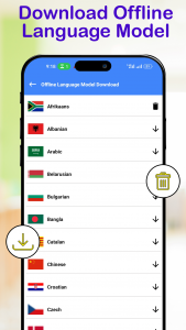 اسکرین شات برنامه Offline Language Translator 4