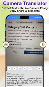 اسکرین شات برنامه Offline Language Translator 3