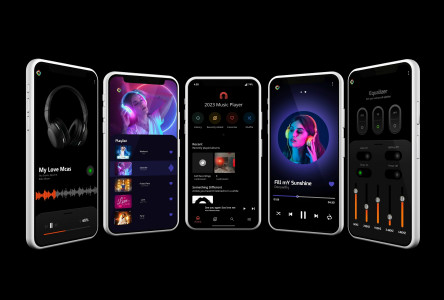 اسکرین شات برنامه Music Player for Android ™ 2