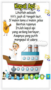 اسکرین شات برنامه Indonesian Children's Songs 5