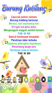 اسکرین شات برنامه Indonesian Children's Songs 6