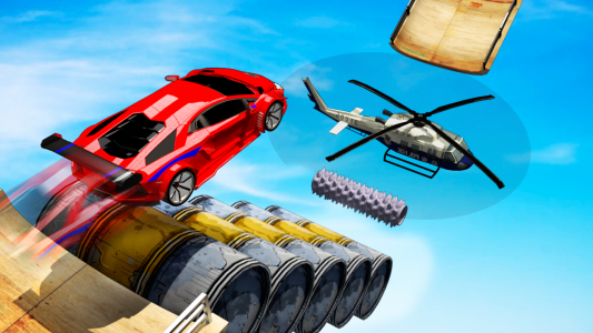 اسکرین شات بازی Car Stunt Race - Racing Games 2