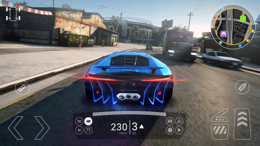اسکرین شات بازی Real Car Driving: Race City 3D 1