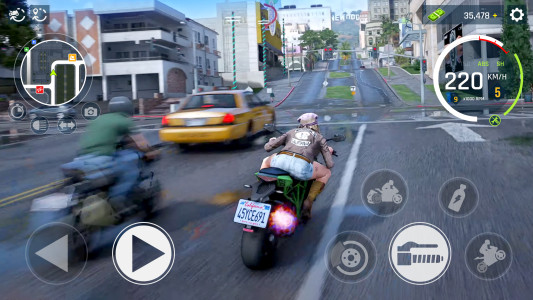 اسکرین شات 2 بازی Real Moto Driving Racing World