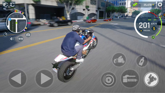 اسکرین شات بازی Real Moto Driving Racing World 3