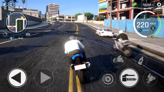 اسکرین شات بازی Real Moto Driving Racing World 5