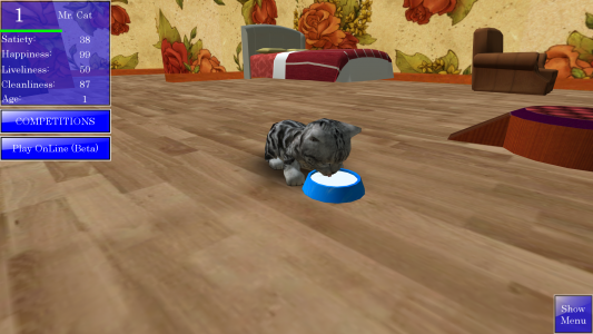 اسکرین شات بازی Cute Pocket Cat 3D 2