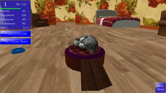 اسکرین شات بازی Cute Pocket Cat 3D 3