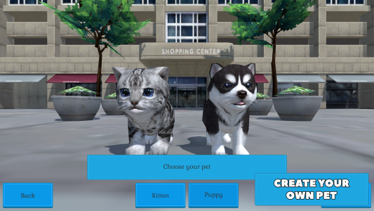 اسکرین شات بازی Cute Pocket Cat And Puppy 3D 1