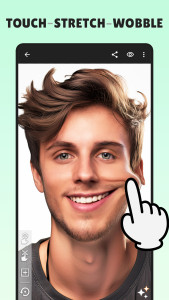 اسکرین شات 1 برنامه Photo Wobble Editor - Jellify