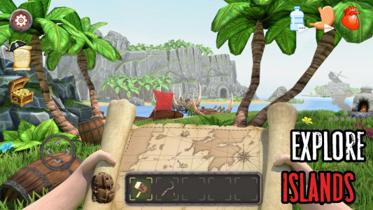 اسکرین شات بازی Shark Land: Desert Island 1