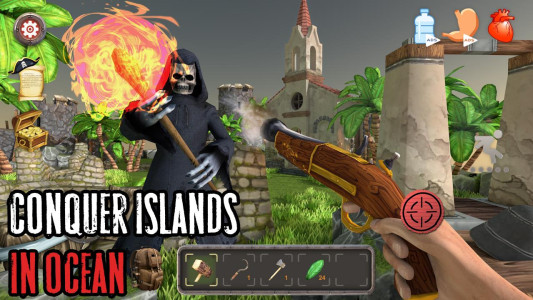 اسکرین شات 7 بازی Shark Land: Survival Island