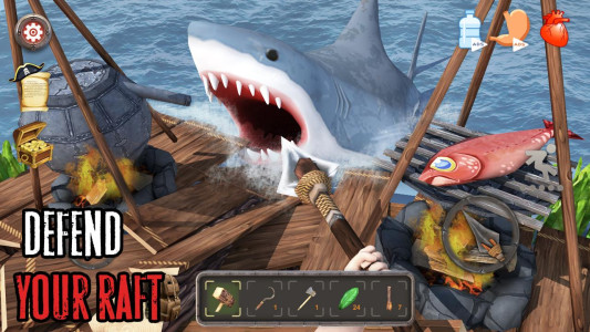 اسکرین شات 5 بازی Shark Land: Survival Island