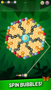 اسکرین شات 1 بازی Bubble Cloud: Spinning Match-3