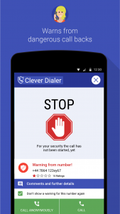 اسکرین شات برنامه Caller ID | Clever Dialer 3