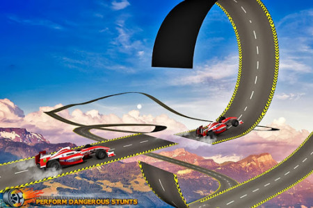 اسکرین شات بازی Formula Car Stunt  Race 4