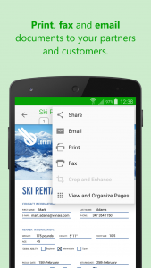اسکرین شات برنامه ScanWritr: scan docs, PDF, fax 6