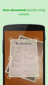 اسکرین شات برنامه ScanWritr: scan docs, PDF, fax 1