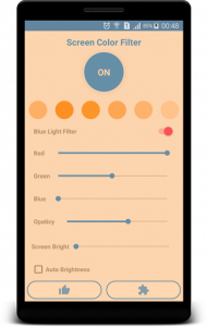 اسکرین شات برنامه Blue Light Filter 1