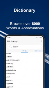 اسکرین شات 1 برنامه Aviation Dictionary