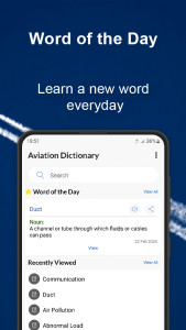 اسکرین شات 2 برنامه Aviation Dictionary