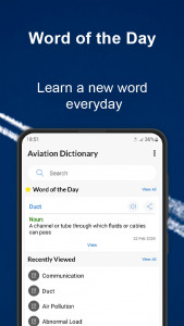 اسکرین شات برنامه Aviation Dictionary 2